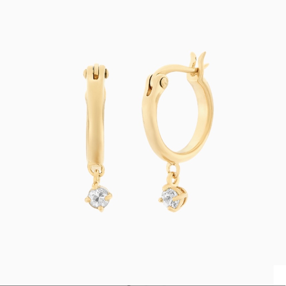 Mejuri Sapphire Hoop